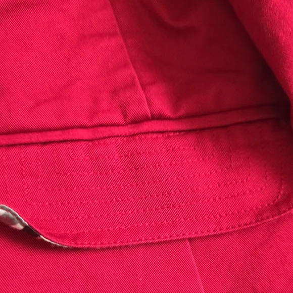 Banana Republic Red Trench Coat - Picture 9 of 11